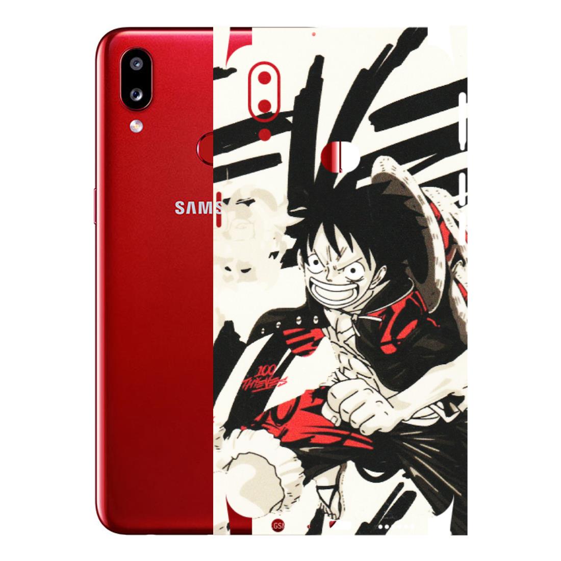 Samsung A/S Series Phone Skins (All Models) - Monkey D.Luffy Manga Anime - Matte Finish (M-145) Samsung Galaxy A10S