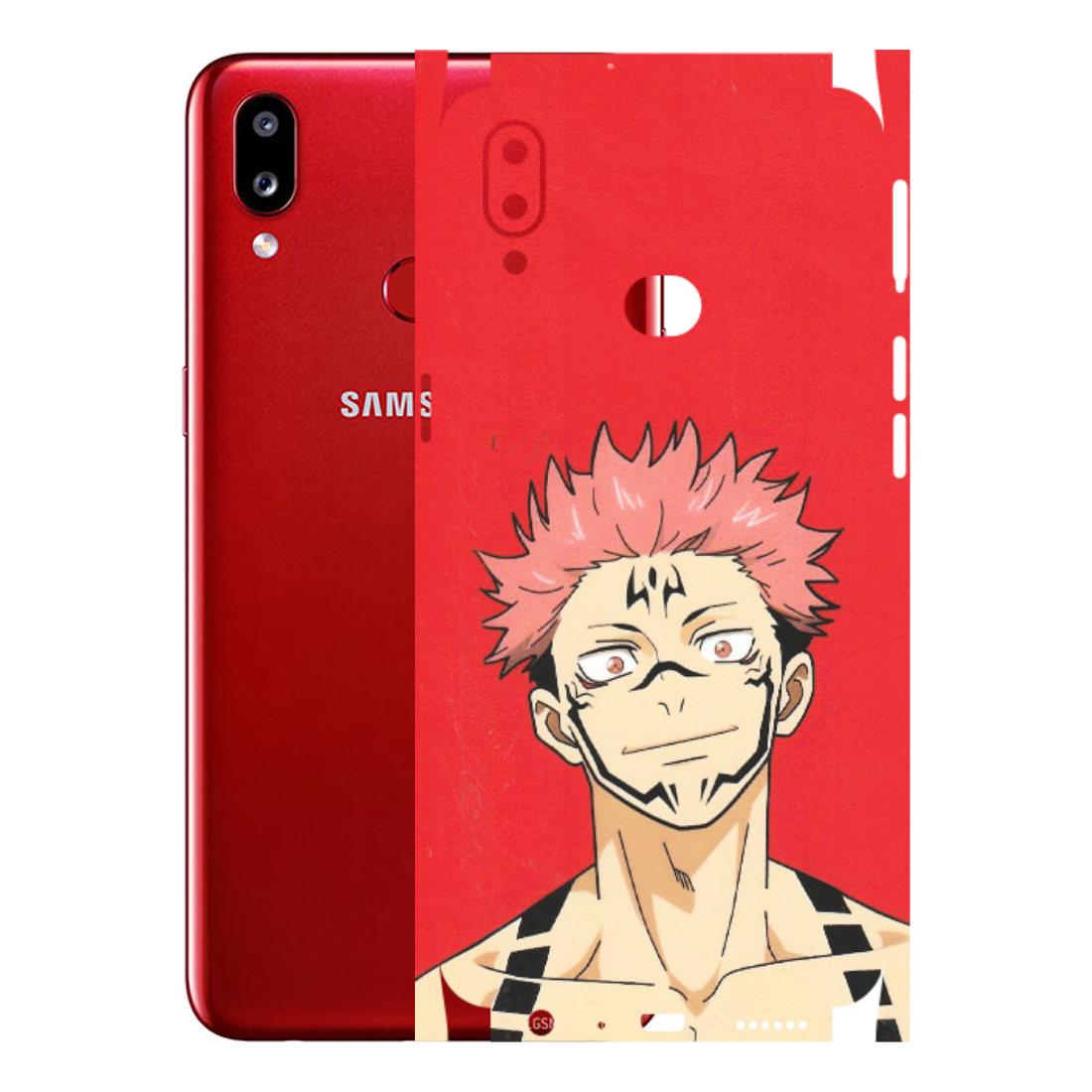 Samsung A/S Series Phone Skins (All Models) - Ryomen Sukuna Fun Anime - Matte Finish (M-153) Samsung Galaxy A10S