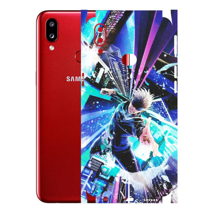 Samsung A/S Series Phone Skins (All Models) - Manga Action Jujustu Kaisen Anime - Matte Finish (M-155) Samsung Galaxy A10S