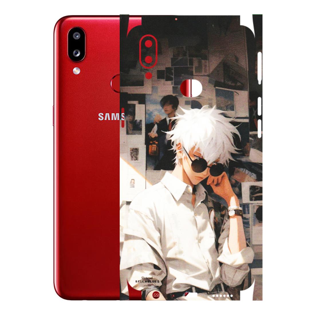 Samsung A/S Series Phone Skins (All Models) - Gojo Satoru Jujustu Kaisen Anime - Matte Finish (M-156) Samsung Galaxy A10S