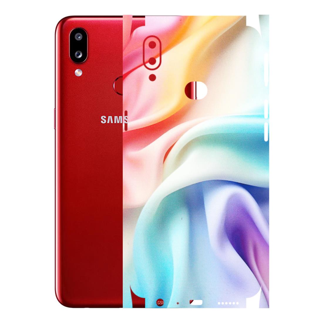 Samsung A/S Series Phone Skins (All Models) - Colourful Silk Cloth - Matte Finish (M-165) Samsung Galaxy A10S