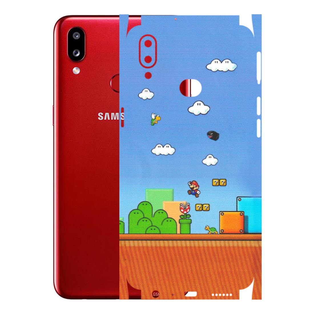 Samsung A/S Series Phone Skins (All Models) - Mario Game Scene - Matte Finish (M-24) Samsung Galaxy A10S