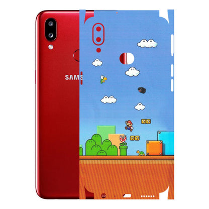 Samsung A/S Series Phone Skins (All Models) - Mario Game Scene - Matte Finish (M-24) Samsung Galaxy A10S