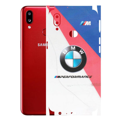 Samsung A/S Series Phone Skins (All Models) - BMW Logo Performance - Matte Finish (M-27) Samsung Galaxy A10S