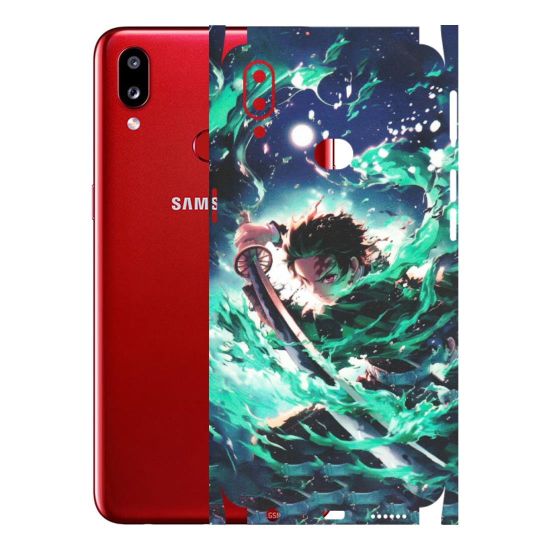 Samsung A/S Series Phone Skins (All Models) - Sword Fighter Anime - Matte Finish (M-29) Samsung Galaxy A10S