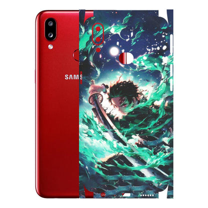 Samsung A/S Series Phone Skins (All Models) - Sword Fighter Anime - Matte Finish (M-29) Samsung Galaxy A10S