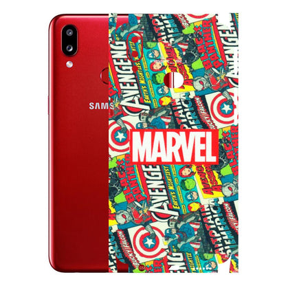 Samsung A/S Series Phone Skins (All Models) - Marvel Comic Lover - Matte Finish (M-30) Samsung Galaxy A10S