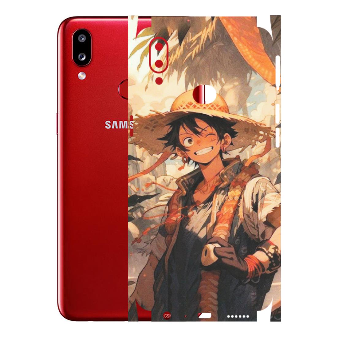 Samsung A/S Series Phone Skins (All Models) - Anime Character Smile - Matte Finish (M-33) Samsung Galaxy A10S