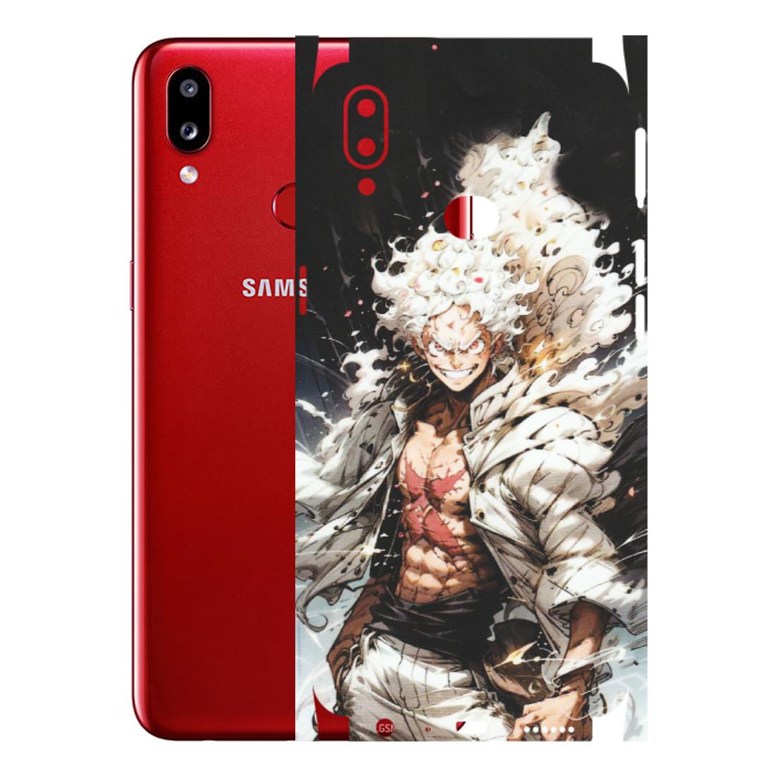 Samsung A/S Series Phone Skins (All Models) - Anime Angry Classy Character - Matte Finish (M-34) Samsung Galaxy A10S
