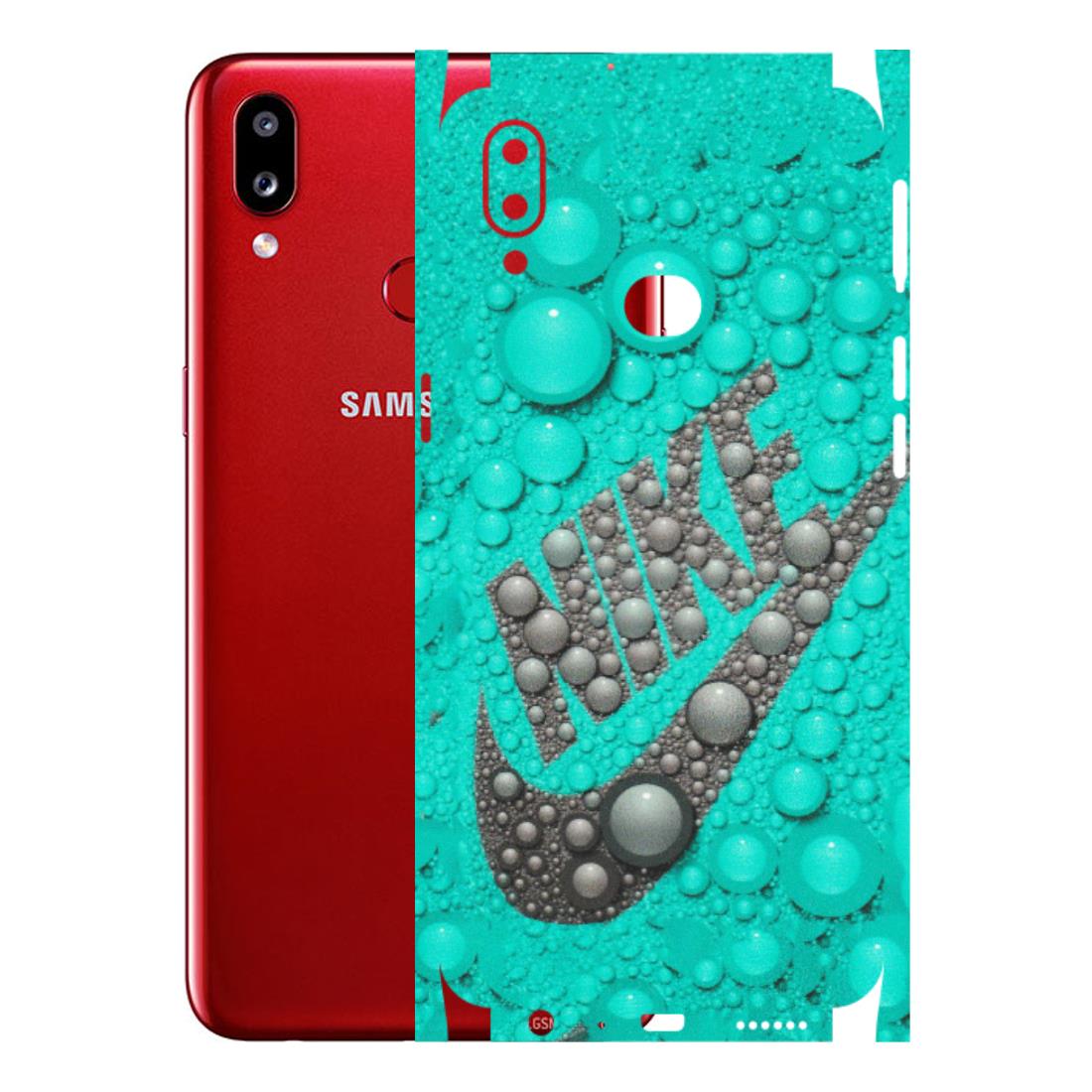 Samsung A/S Series Phone Skins (All Models) - Shoe Brand Bubbles - Matte Finish (M-42) Samsung Galaxy A10S