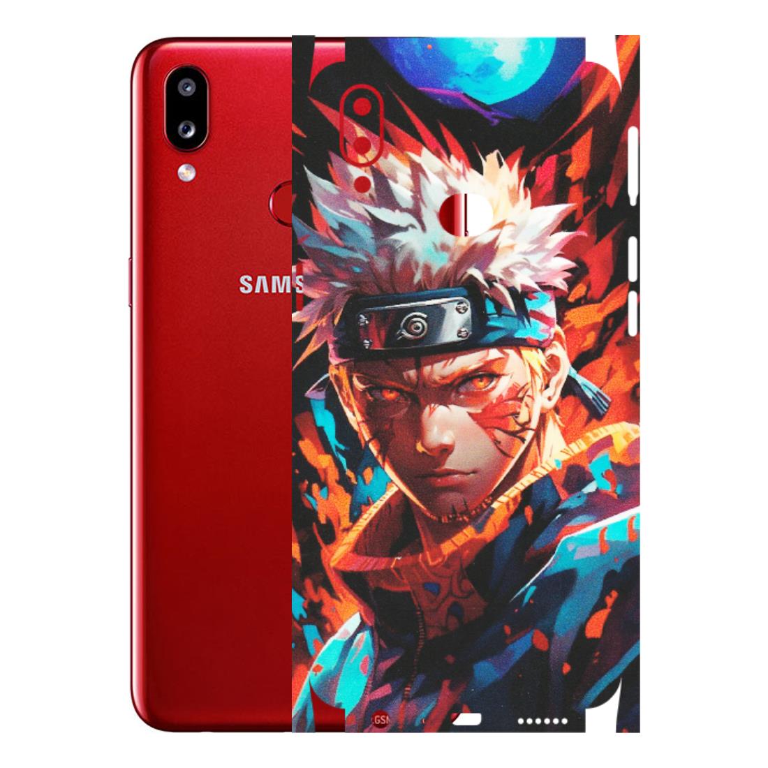 Samsung A/S Series Phone Skins (All Models) - Anime Ferocious Character - Matte Finish (M-44) Samsung Galaxy A10S