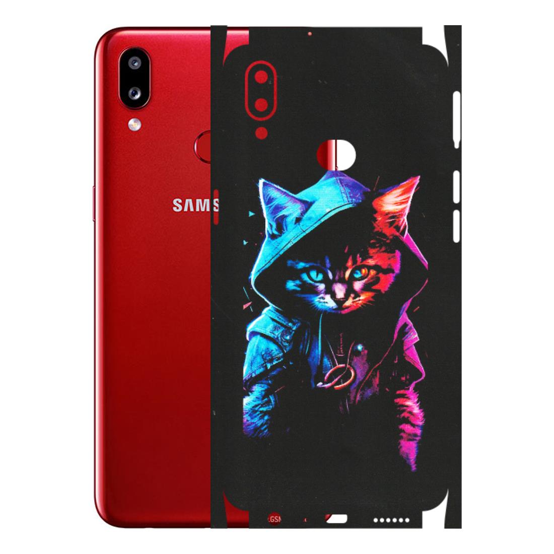 Samsung A/S Series Phone Skins (All Models) - Cyberpunk Cat - Matte Finish (M-45) Samsung Galaxy A10S