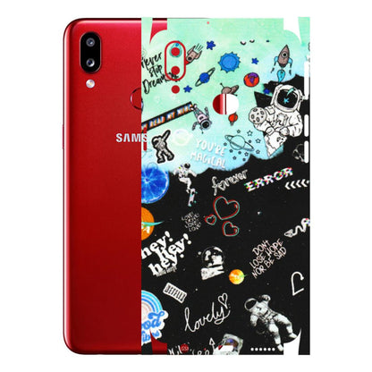 Samsung A/S Series Phone Skins (All Models) - Living In A Space Dream - Matte Finish (M-46) Samsung Galaxy A10S
