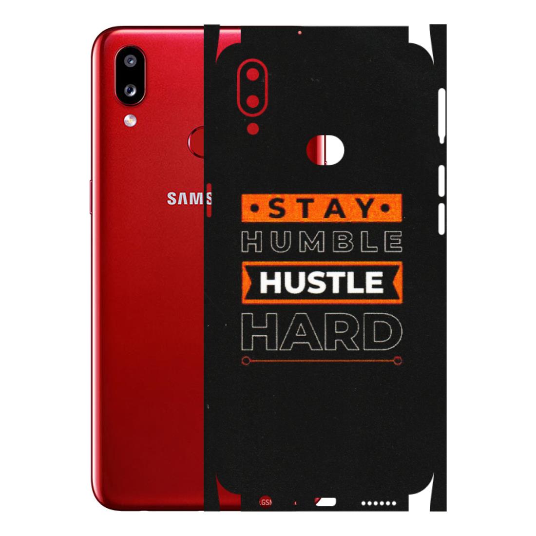 Samsung A/S Series Phone Skins (All Models) - Stay Humble Stay Hard - Matte Finish (M-48) Samsung Galaxy A10S