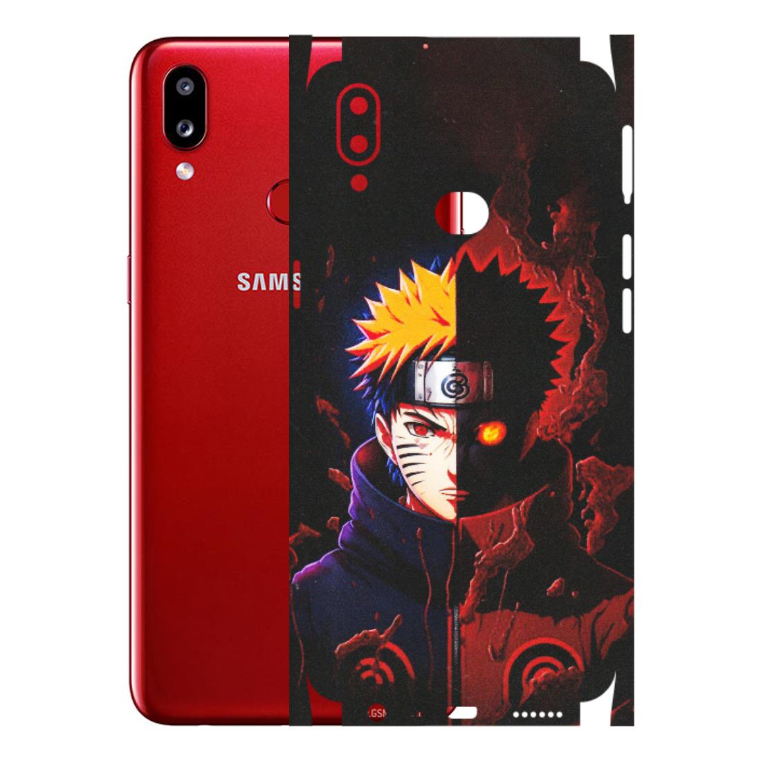 Samsung A/S Series Phone Skins (All Models) - Naruto X Evil - Matte Finish (M-70) Samsung Galaxy A10S