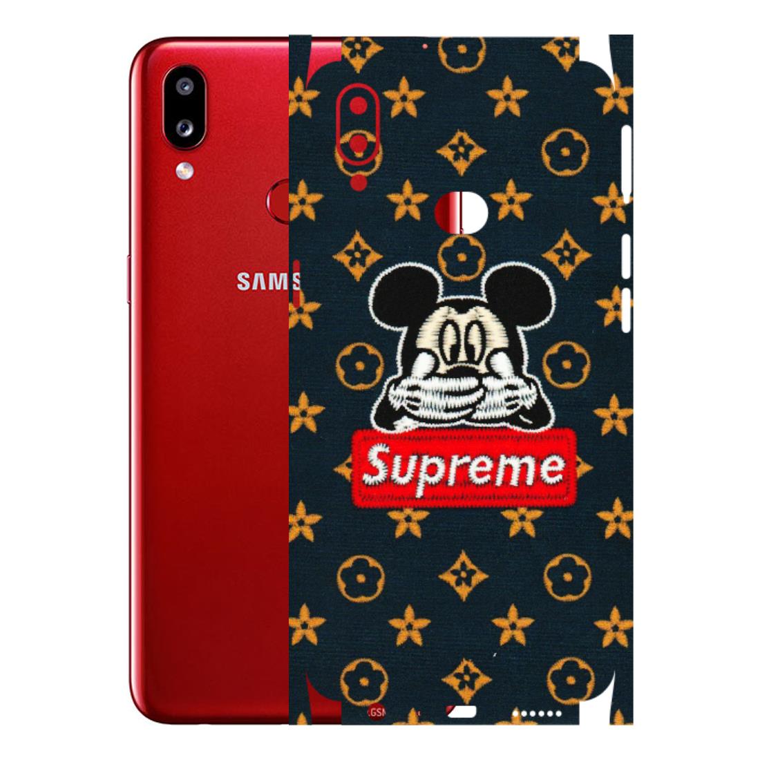 Samsung A/S Series Phone Skins (All Models) - Mickey Supreme - Matte Finish (M-83) Samsung Galaxy A10S