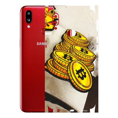 Samsung A/S Series Phone Skins (All Models) - Billionaire Bitcoin Collection - Matte Finish (M-92) Samsung Galaxy A10S