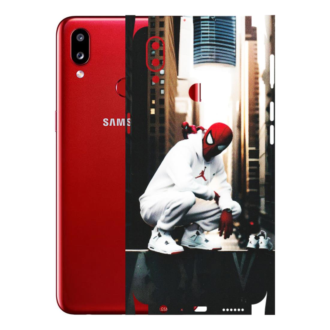 Samsung A/S Series Phone Skins (All Models) - Sportsman Spider Man - Matte Finish (M-94) Samsung Galaxy A10S