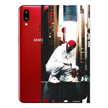 Samsung A/S Series Phone Skins (All Models) - Sportsman Spider Man - Matte Finish (M-94) Samsung Galaxy A10S
