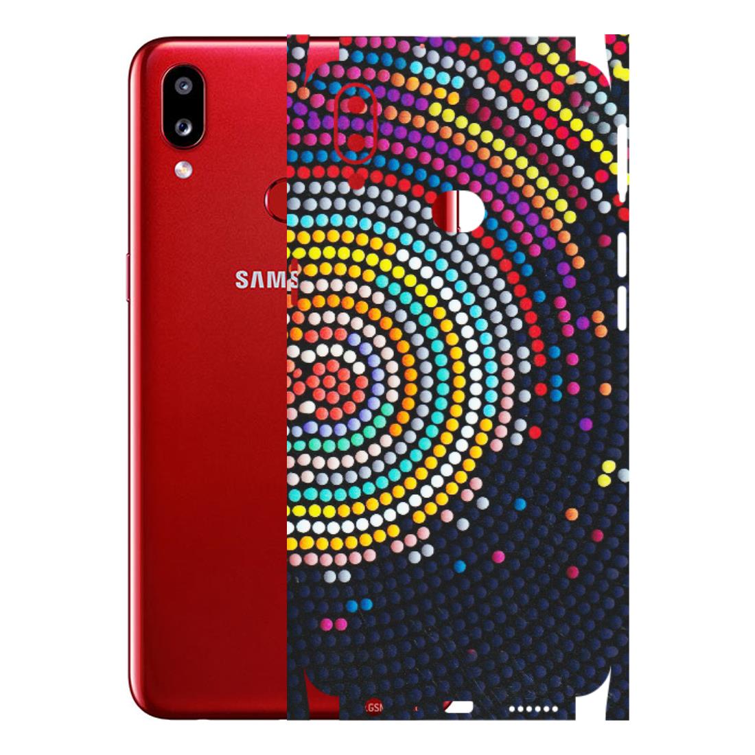 Samsung A/S Series Phone Skins (All Models) - Rainbow Dot Mandala - Matte Finish (M-97) Samsung Galaxy A10S