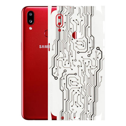 Samsung A/S Series Phone Skins (All Models) - Tech Circuits - Transparent Finish (T-03) Samsung Galaxy A10S