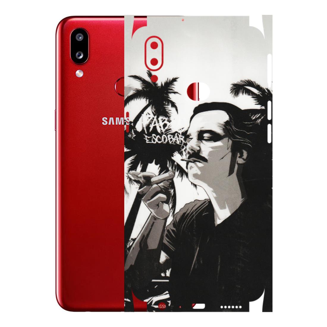 Samsung A/S Series Phone Skins (All Models) - Pab Escobar - Transparent Finish (T-05) Samsung Galaxy A10S