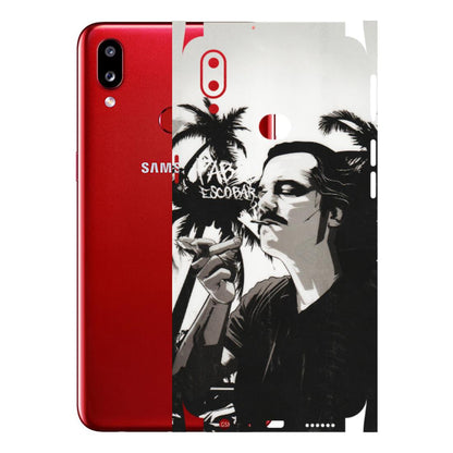 Samsung A/S Series Phone Skins (All Models) - Pab Escobar - Transparent Finish (T-05) Samsung Galaxy A10S