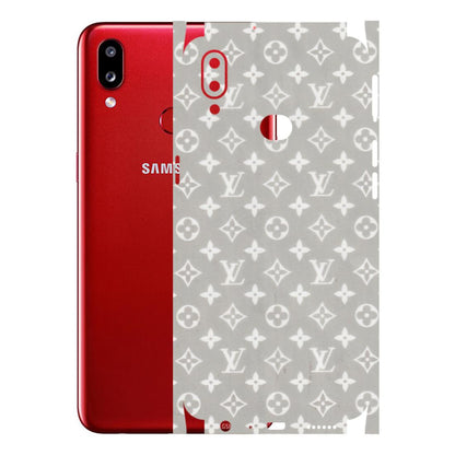 Samsung A/S Series Phone Skins (All Models) - Luxury Brands Logo - Transparent Finish (T-07) Samsung Galaxy A10S