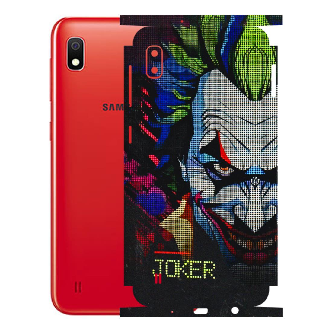 Samsung A/S Series Phone Skins (All Models) - Joker Dot Matrix - 3D Embossed Finish (L-08) Samsung Galaxy A10