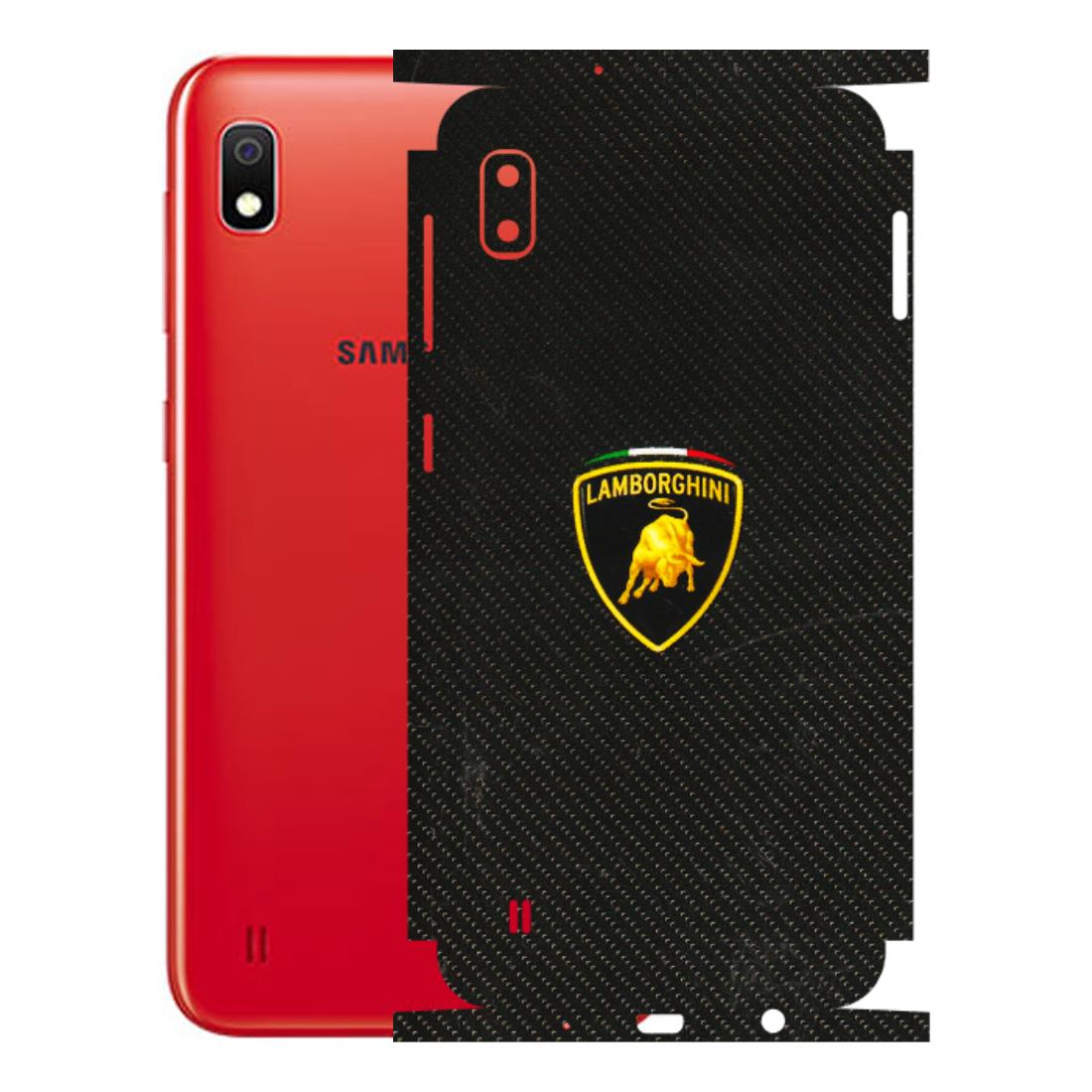 Samsung A/S Series Phone Skins (All Models) - Dotted Lambo - 3D Embossed Finish (L-105) Samsung Galaxy A10
