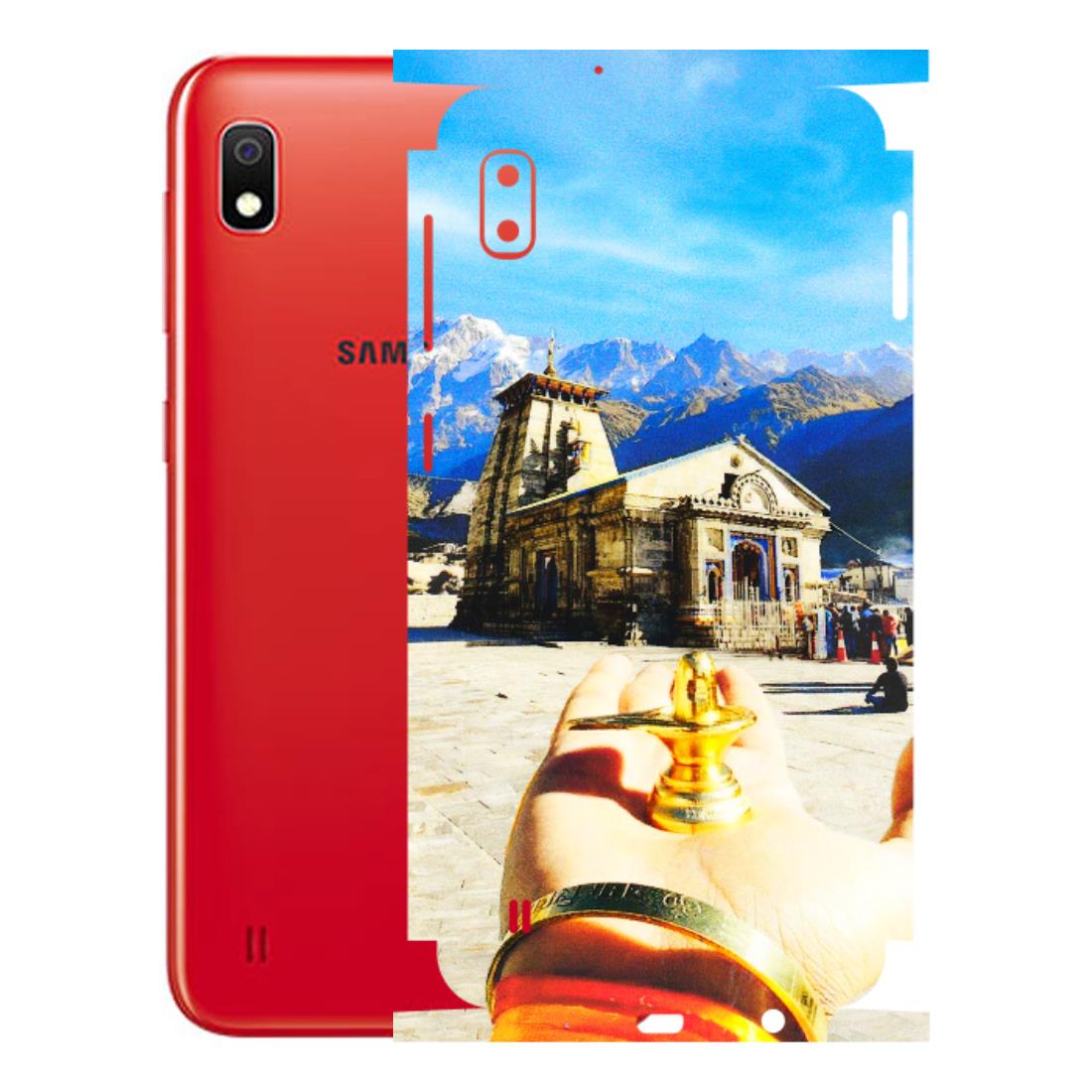 Samsung A/S Series Phone Skins (All Models) - Beauty of Kedarnath - 3D Embossed Finish (L-108) Samsung Galaxy A10