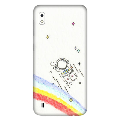 Samsung A/S Series Phone Skins (All Models) - Milkyway Astronaut - 3D Embossed Finish (L-110) Samsung Galaxy A10