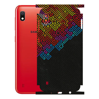 Samsung A/S Series Phone Skins (All Models) - Dotme Pattern Art - 3D Embossed Finish (L-121) Samsung Galaxy A10