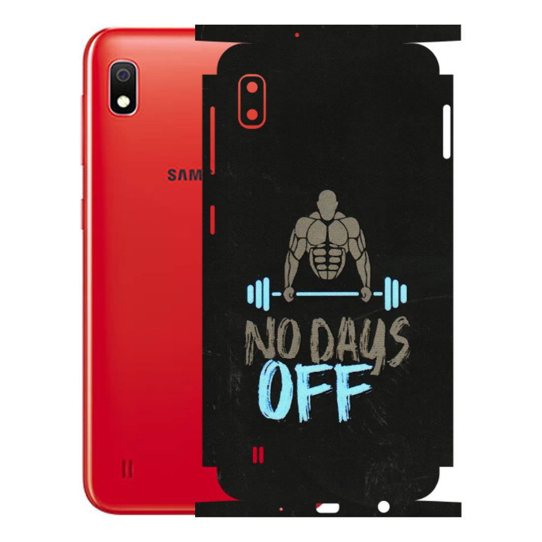 Samsung A/S Series Phone Skins (All Models) - Gym Lover - 3D Embossed Finish (L-127) Samsung Galaxy A10