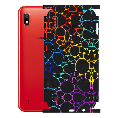 Samsung A/S Series Phone Skins (All Models) - Abstract Art MultiColour - 3D Embossed Finish (L-133) Samsung Galaxy A10