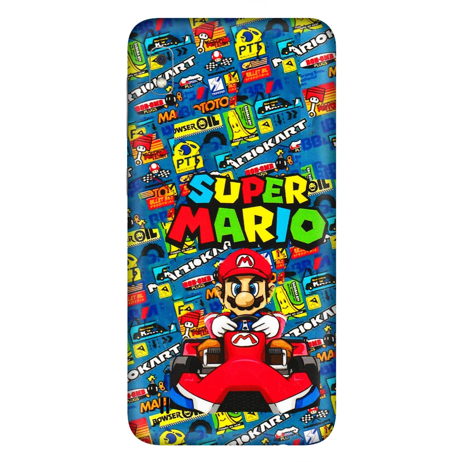 Samsung A/S Series Phone Skins (All Models) - Super Mario Kart - 3D Embossed Finish (L-140) Samsung Galaxy A10