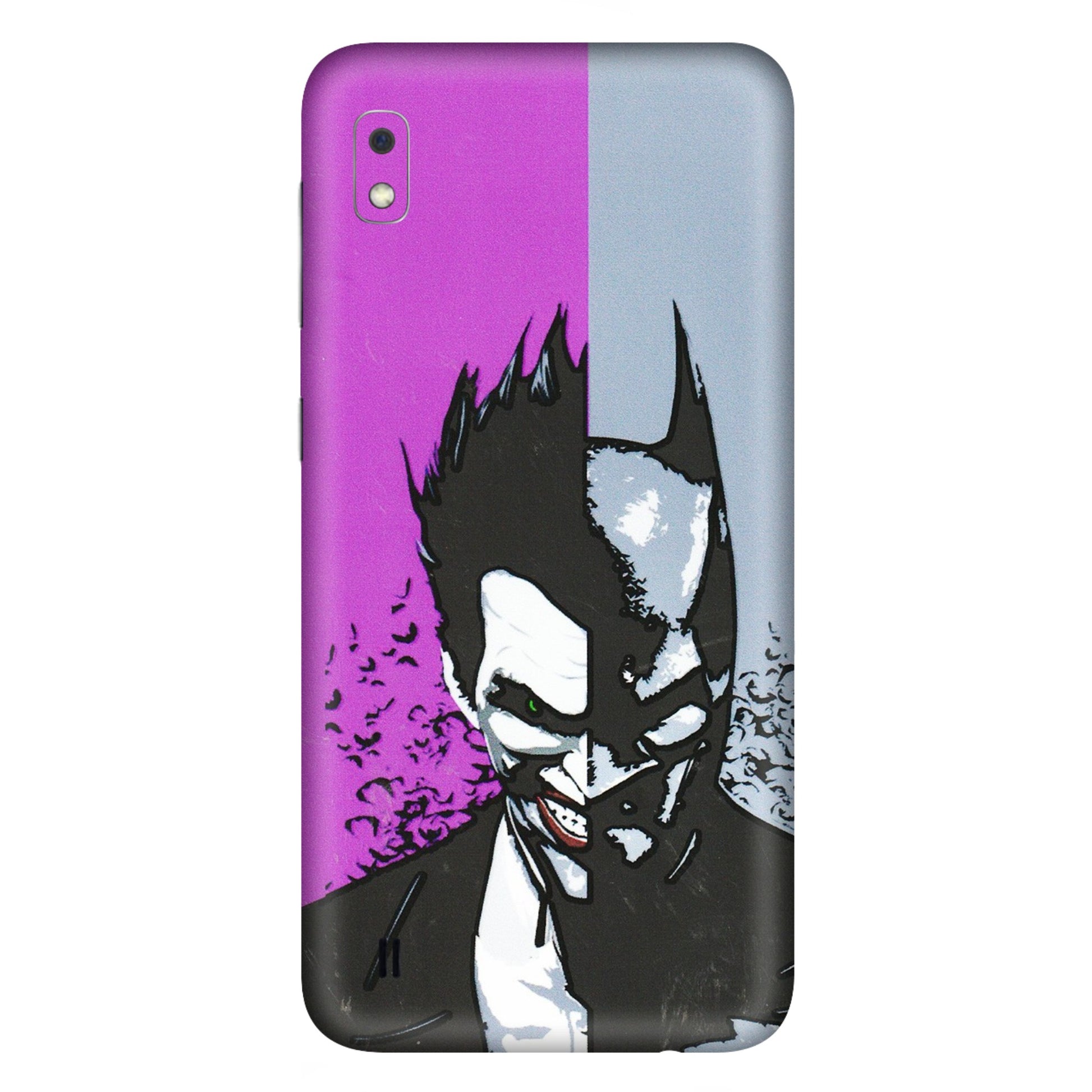 Samsung A/S Series Phone Skins (All Models) - Batman & Joker - 3D Embossed Finish (L-143) Samsung Galaxy A10