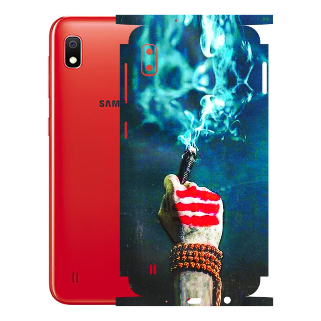 Samsung A/S Series Phone Skins (All Models) - Mahadev Bhakt - 3D Embossed Finish (L-146) Samsung Galaxy A10