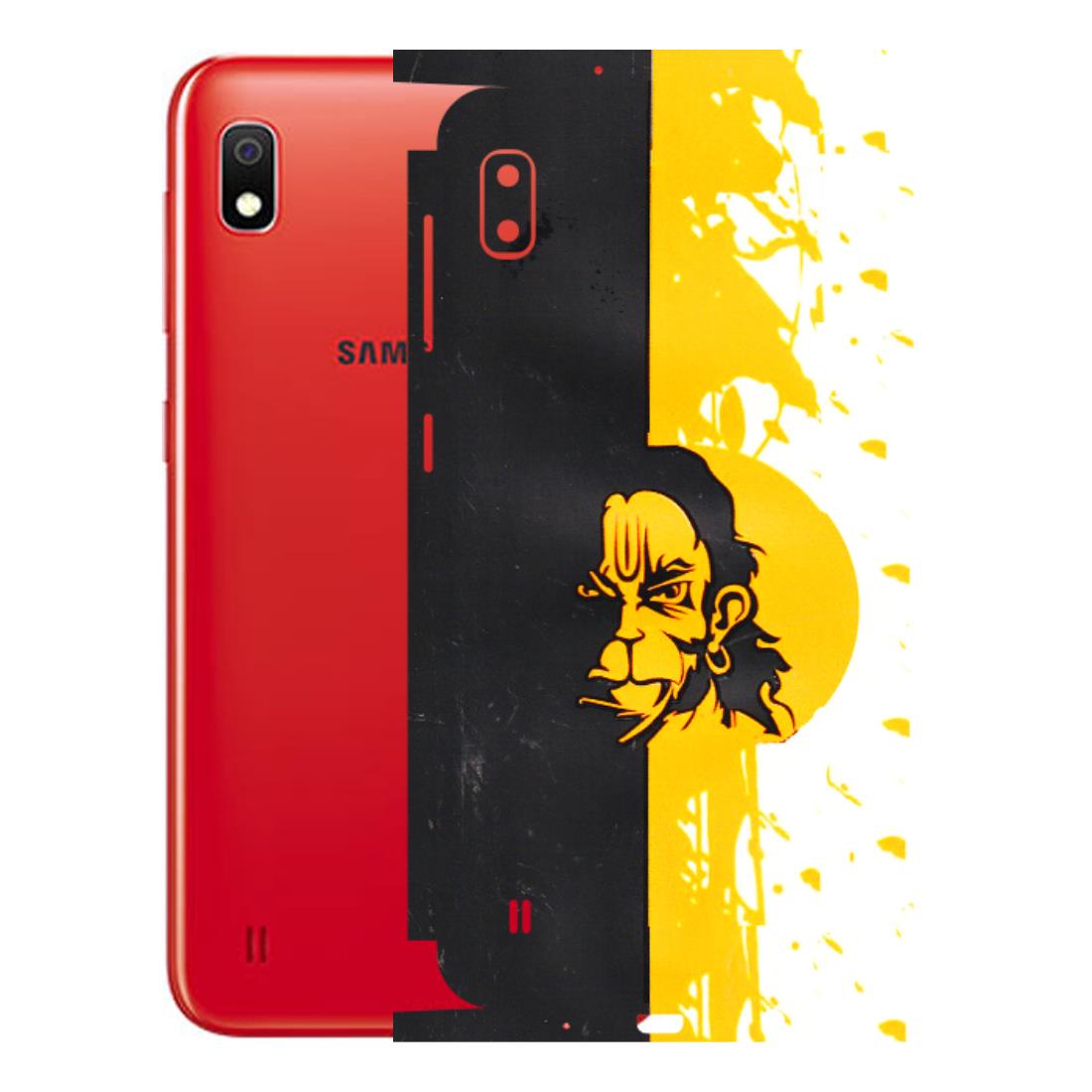 Samsung A/S Series Phone Skins (All Models) - Bajrangbali - 3D Embossed Finish (L-151) Samsung Galaxy A10