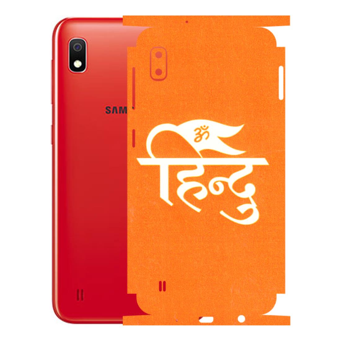 Samsung A/S Series Phone Skins (All Models) - Hindu Kesari - 3D Embossed Finish (L-154) Samsung Galaxy A10