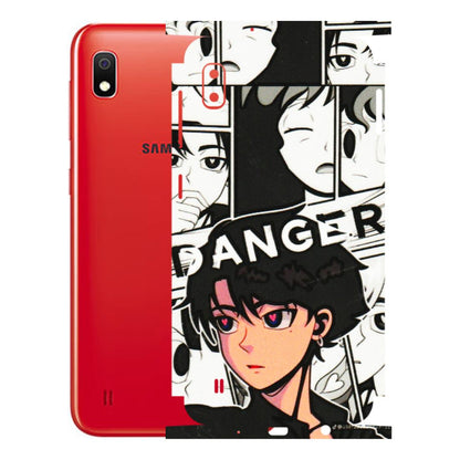 Samsung A/S Series Phone Skins (All Models) - Danger Anime - 3D Embossed Finish (L-155) Samsung Galaxy A10