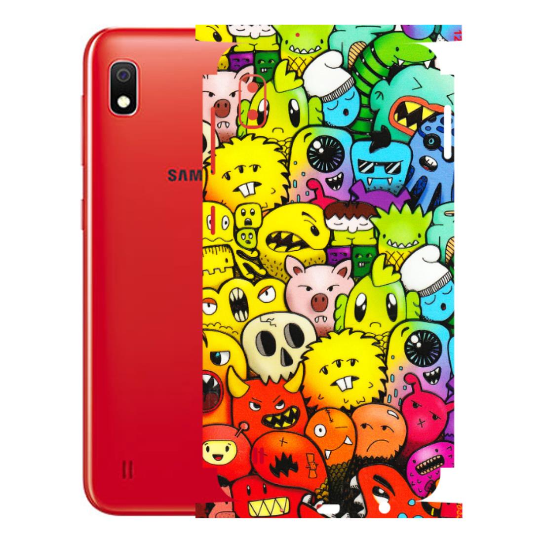 Samsung A/S Series Phone Skins (All Models) - Angry Funkies - 3D Embossed Finish (L-169) Samsung Galaxy A10