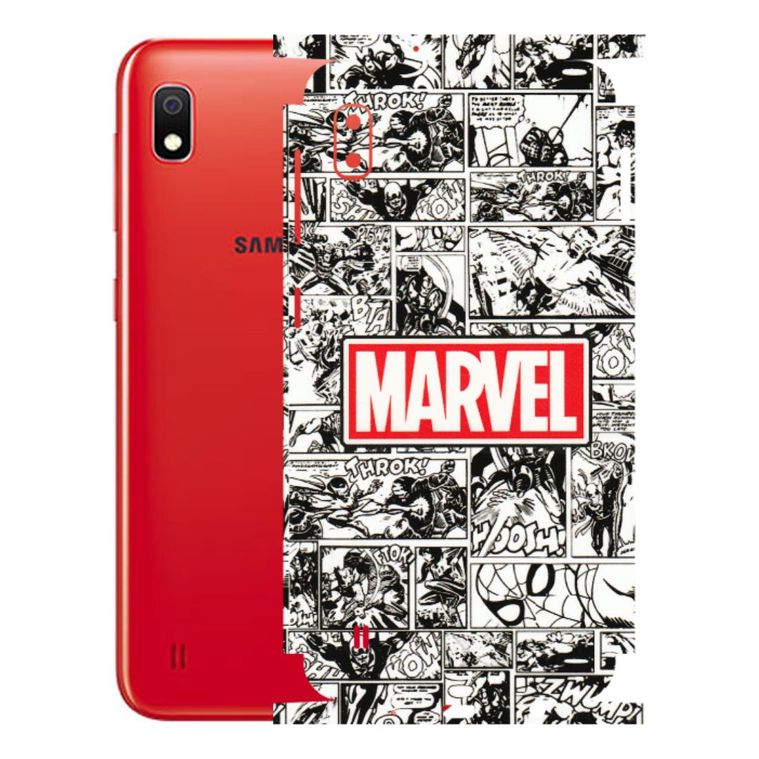 Samsung A/S Series Phone Skins (All Models) - Marvel Comic - 3D Embossed Finish (L-171) Samsung Galaxy A10