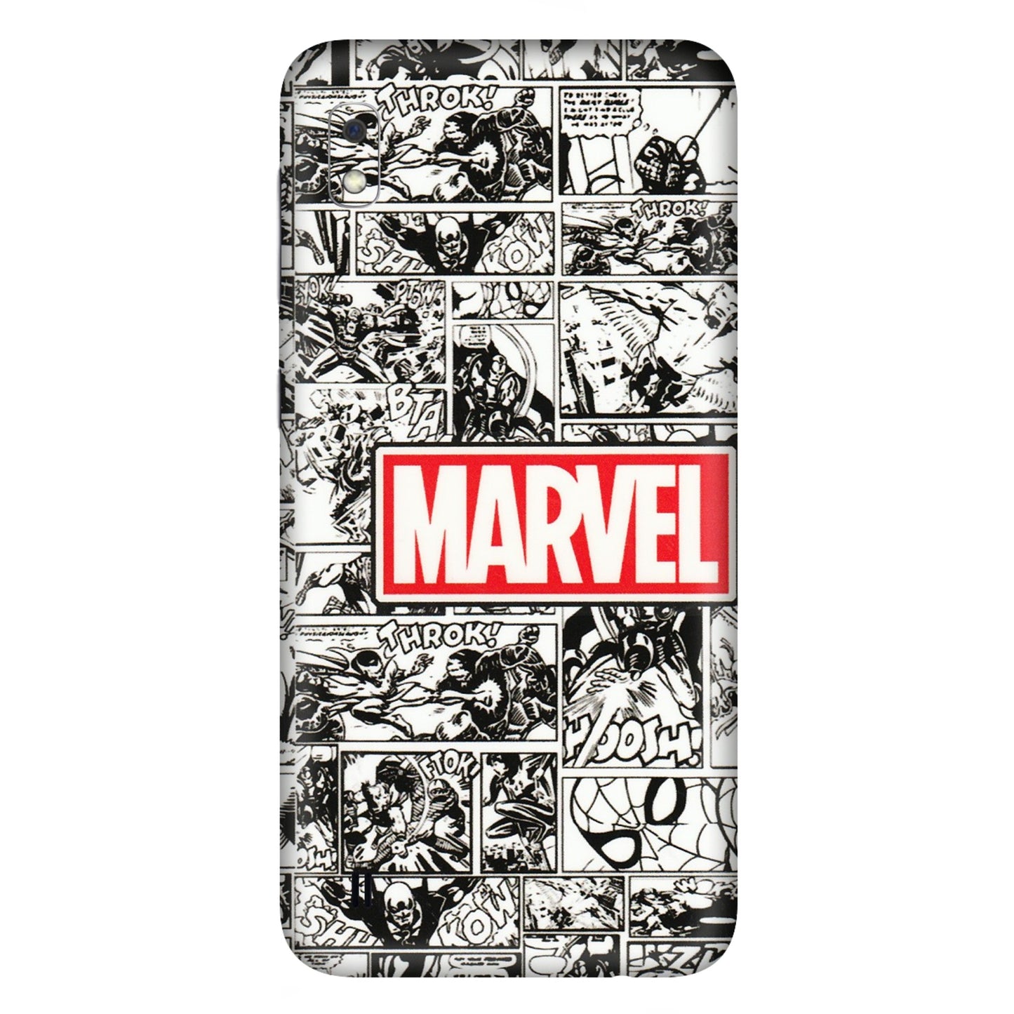 Samsung A/S Series Phone Skins (All Models) - Marvel Comic - 3D Embossed Finish (L-171) Samsung Galaxy A10