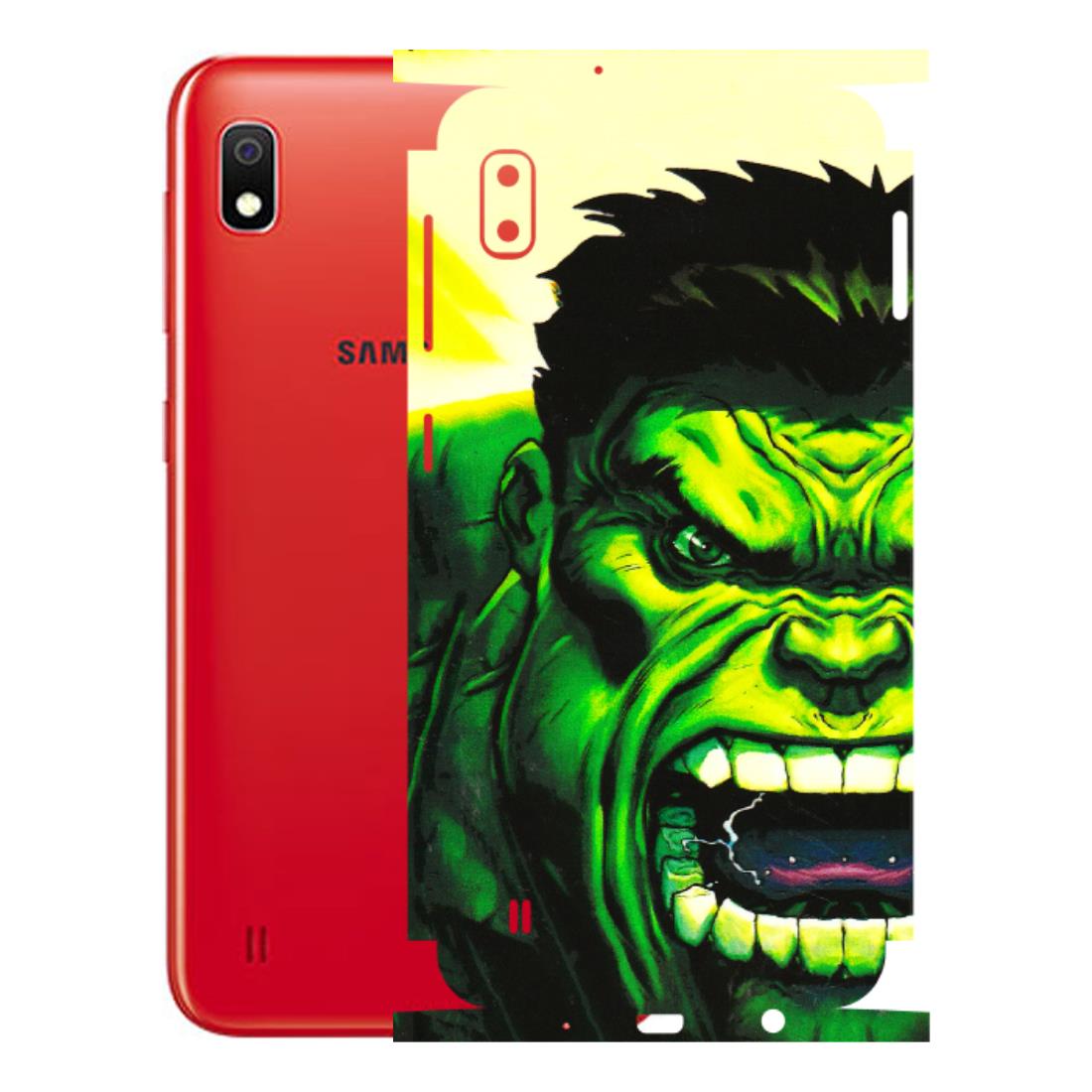 Samsung A/S Series Phone Skins (All Models) - Hulk - 3D Embossed Finish (L-180) Samsung Galaxy A10