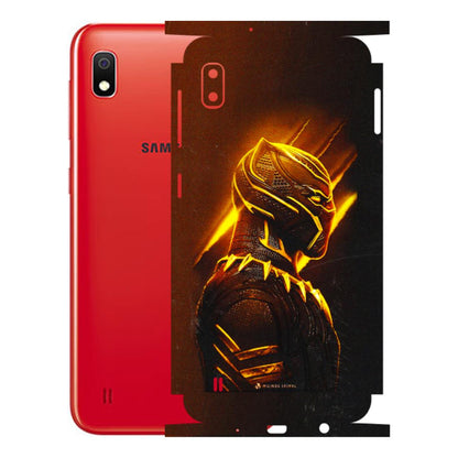 Samsung A/S Series Phone Skins (All Models) - Gold Black Panther - 3D Embossed Finish (L-181) Samsung Galaxy A10
