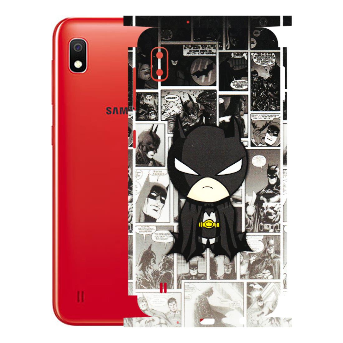 Samsung A/S Series Phone Skins (All Models) - Toon Batman - 3D Embossed Finish (L-182) Samsung Galaxy A10