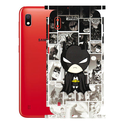 Samsung A/S Series Phone Skins (All Models) - Toon Batman - 3D Embossed Finish (L-182) Samsung Galaxy A10