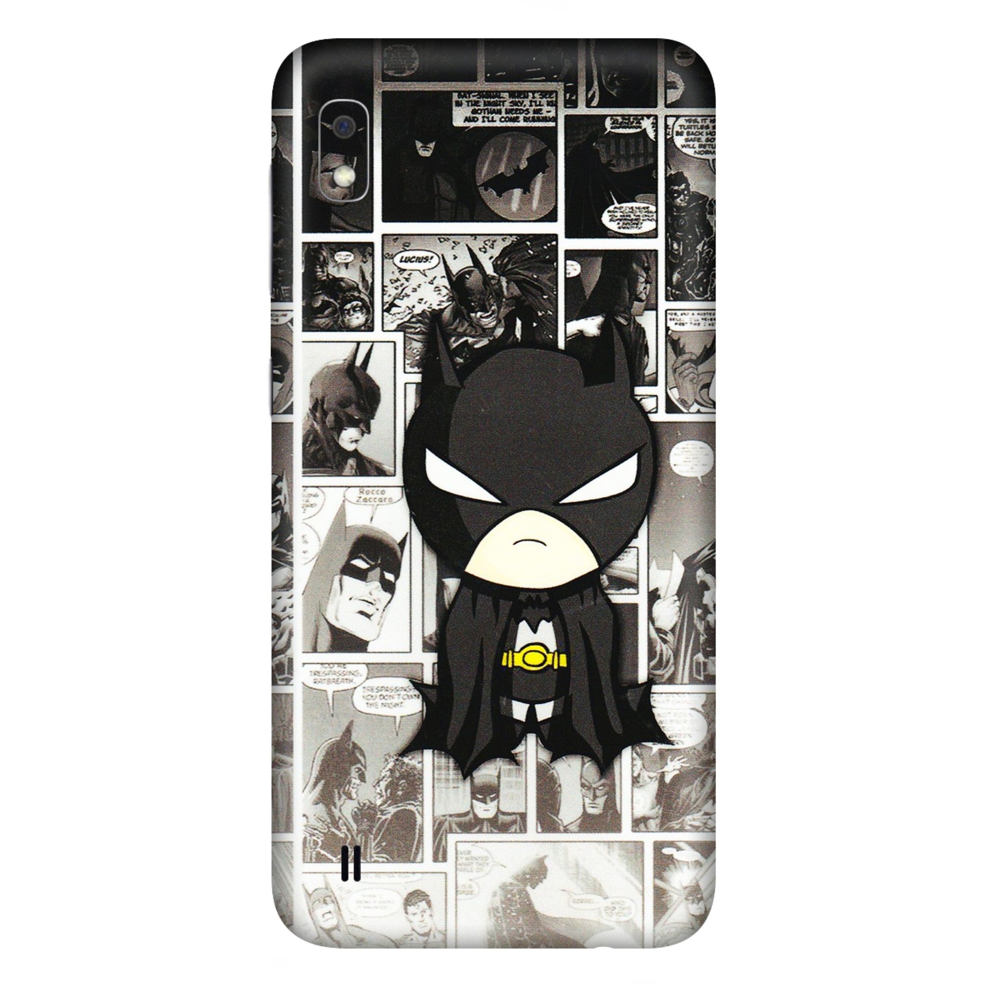 Samsung A/S Series Phone Skins (All Models) - Toon Batman - 3D Embossed Finish (L-182) Samsung Galaxy A10