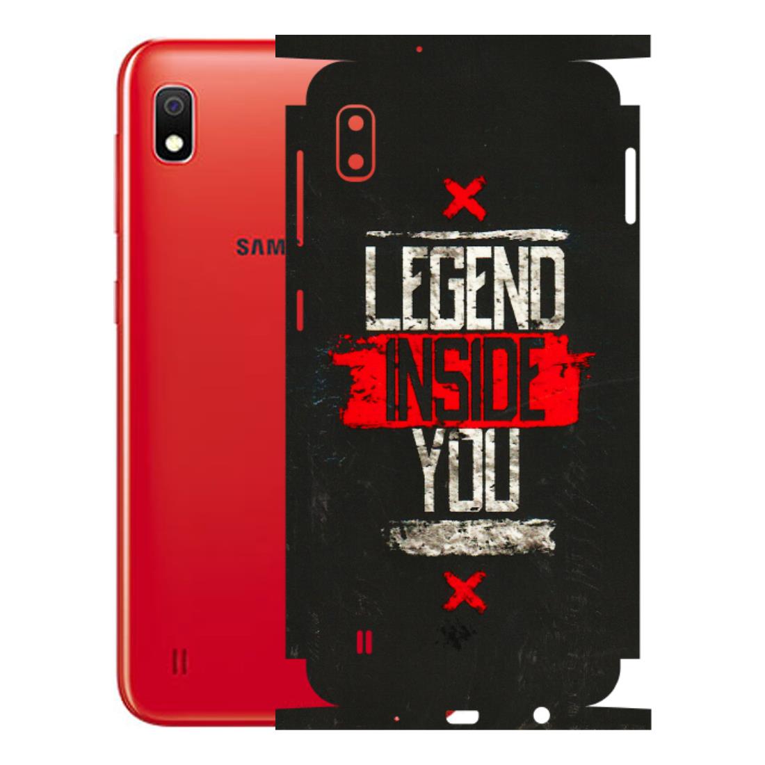 Samsung A/S Series Phone Skins (All Models) - Legend Inside You - 3D Embossed Finish (L-186) Samsung Galaxy A10